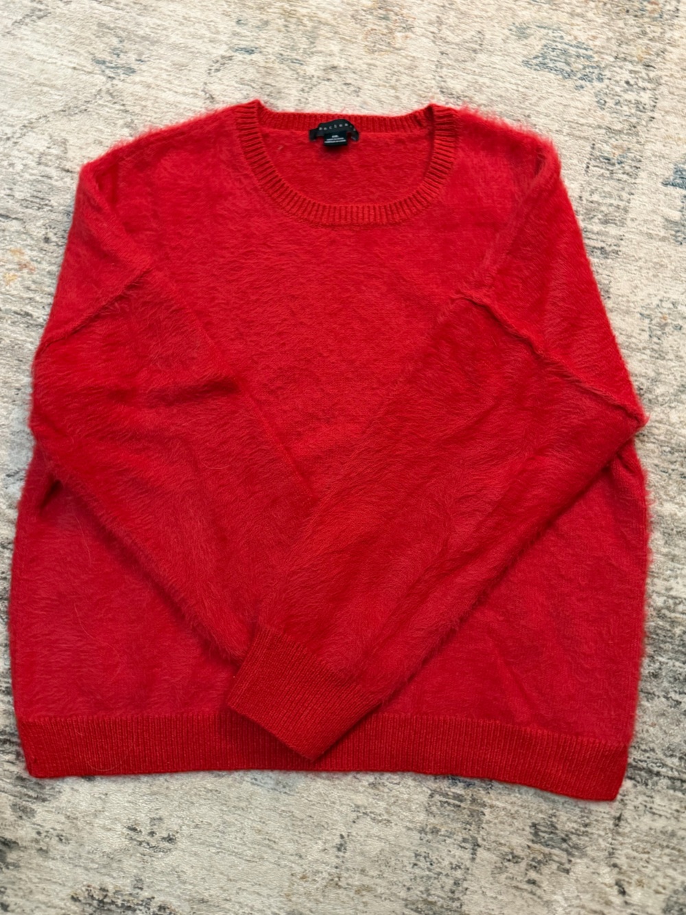Sanctuary Red Crewneck Sweater